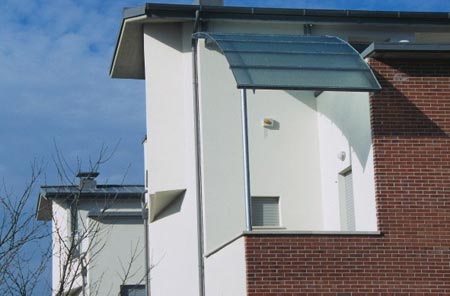 Edifici residenziali 
Via Gabrielli - Siena

  (1996)