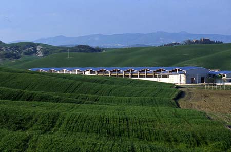 Composting, recycling and waste processing plant

LocalitÃ  Le Cortine

(2002)