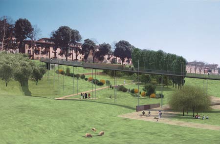 New Public Walking Routes
 Siena (Anno 2003)
    Competition-winner project