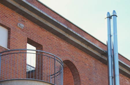 Edifici residenziali 

LocalitÃ  Ruffolo - Siena

(1997)