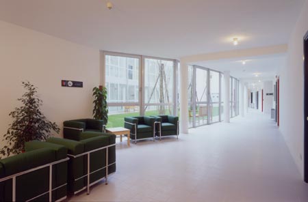 Residenza Universitaria  
Quartiere S. Miniato - Siena
(2001)