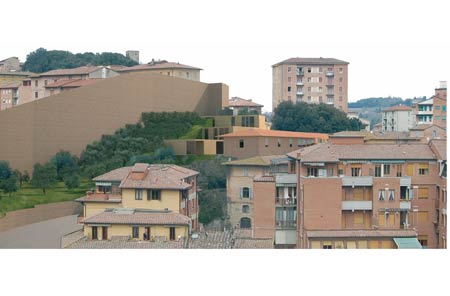 Edificio per uffici  via Beccafumi â Siena 
  (2009)